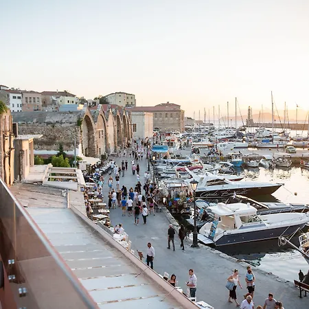 Avra Venetian Harbour Chania (Crete)
